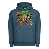 Pigment Midnight Navy zoo vibes Urban Hoodie - JahusDesignShop
