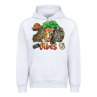 White zoo vibes Urban Hoodie - JahusDesignShop