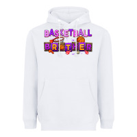 White basketball brother Heavyweight Hoodie - AdoDesignShop