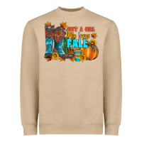 Mushroom jusa a girl who loves fall Heavyweight Sweatshirt - Artiststas