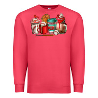 Cardinal baseball coffee cup Premium Sweatshirt - AdoDesignShop