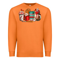 Carrot baseball coffee cup Premium Sweatshirt - AdoDesignShop