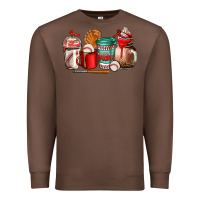 Chestnut baseball coffee cup Premium Sweatshirt - AdoDesignShop