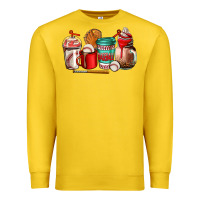Lemon baseball coffee cup Premium Sweatshirt - AdoDesignShop