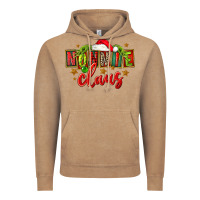 Vintage Coffee christmas nonnie claus Vintage Hoodie - FaDigitalArtStudio