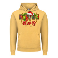 Vintage Mustard christmas nonnie claus Vintage Hoodie - FaDigitalArtStudio