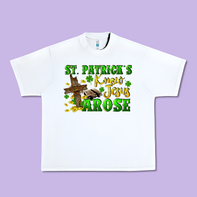 St. Patrick's Know Jesus Arose Urban Heavy Tee Designed By Cowgirlartshop