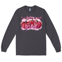 Smoke In October we wear pink Breast Cancer Long Sleeve Tee - FaDigitalArtStudio
