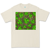 Bone shamrock and leopard Premium Tee - RanaPortraitStore