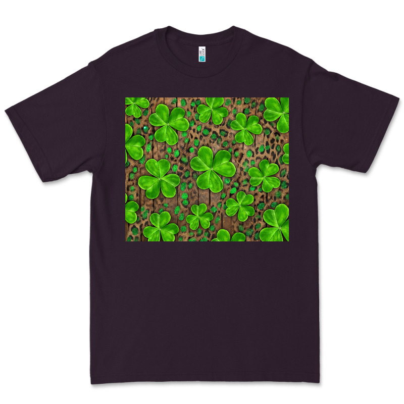 Shamrock And Leopard Premium Tee by RanaPortraitStore | Teevron