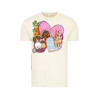 Vintage Arctic Easter hearts Easter Day Vintage Tee - HowdyJamesFarm