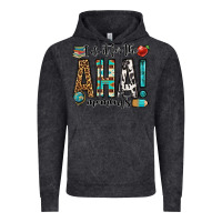 Vintage Black i do it for the aha moments teacher Vintage Hoodie - OliviaCreatesArt