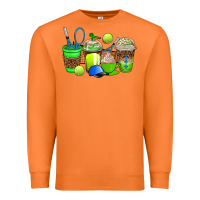 Carrot tennis coffee cups Premium Sweatshirt - AdoDesignShop