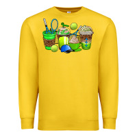 Lemon tennis coffee cups Premium Sweatshirt - AdoDesignShop