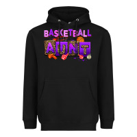 Black basketball aunt Heavyweight Hoodie - AdoDesignShop