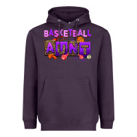 Plum basketball aunt Heavyweight Hoodie - AdoDesignShop