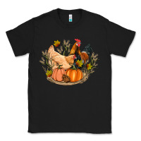 Black fall coop animals pumpkin Classic Tee - Artiststas