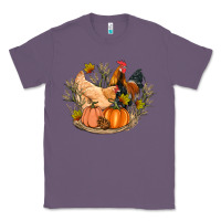 Lavender fall coop animals pumpkin Classic Tee - Artiststas