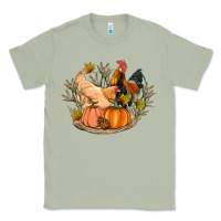 Matcha fall coop animals pumpkin Classic Tee - Artiststas