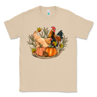 Mushroom fall coop animals pumpkin Classic Tee - Artiststas