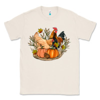 Natural fall coop animals pumpkin Classic Tee - Artiststas