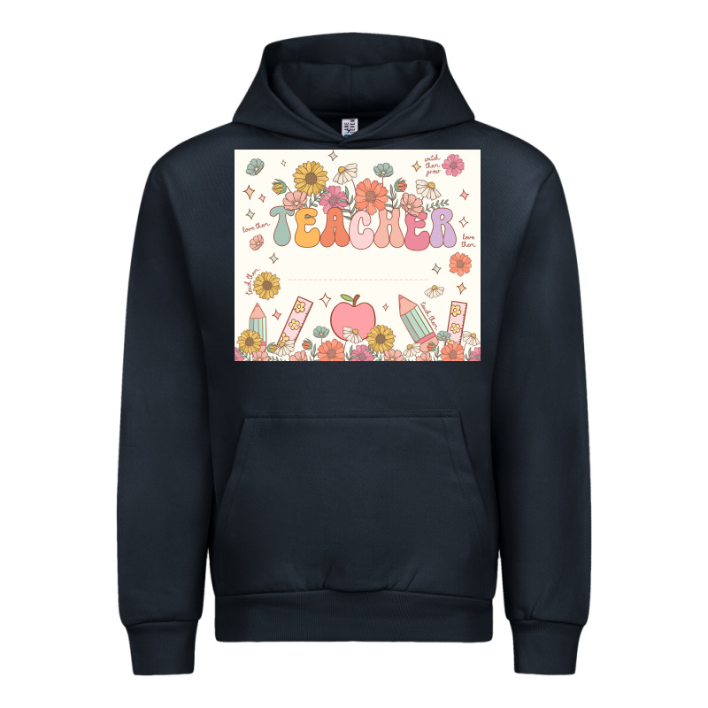 Teacher Custom Name Urban Hoodie by JahusDesignShop | Teevron