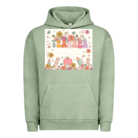 Pigment Oil Green teacher custom name Urban Hoodie - JahusDesignShop