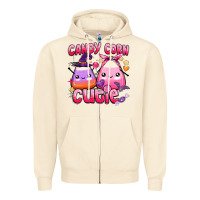 Sandshell candy corn cutie Zipper Hoodie - BarkalooDesign