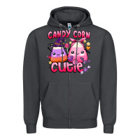Smoke candy corn cutie Zipper Hoodie - BarkalooDesign