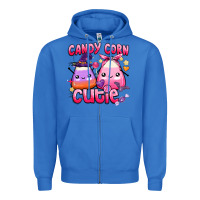 True Royal candy corn cutie Zipper Hoodie - BarkalooDesign