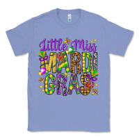 Colony Blue Little miss Mardi Gras Classic Tee - HowdyJamesFarm