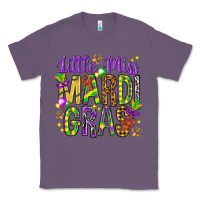 Lavender Little miss Mardi Gras Classic Tee - HowdyJamesFarm