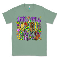 Sage Little miss Mardi Gras Classic Tee - HowdyJamesFarm