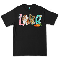 Black Love Easter Rabbit Premium Tee - NancyCooperArtShop