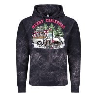 Cloud Black merry christmas gnomies Vintage Hoodie - FaDigitalArtStudio