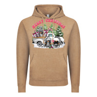 Vintage Coffee merry christmas gnomies Vintage Hoodie - FaDigitalArtStudio