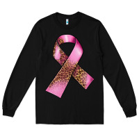 Black Breast Cancer ribbon Long Sleeve Tee - FaDigitalArtStudio
