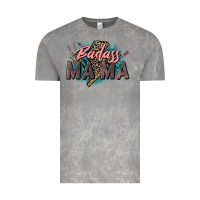 Cloud Rock Badass Mama Mother's Day png sublimation design do Vintage Tee - CowGirlArtShop