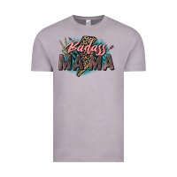 Badass Mama Mother's Day Png Sublimation Design Do Vintage Tee | Teevron