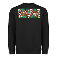 Black Santa skeleton christmas Heavyweight Sweatshirt - Artiststas