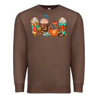 Chestnut American football coffee cups Premium Sweatshirt - AdoDesignShop