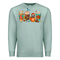 Seafoam American football coffee cups Premium Sweatshirt - AdoDesignShop