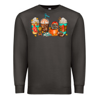 Smoke American football coffee cups Premium Sweatshirt - AdoDesignShop