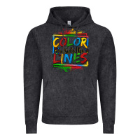 Color Outside The Lines Autism Vintage Hoodie | Teevron