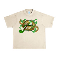 Sandshell St. Patrick's Day lips Urban Heavy Tee - CowGirlArtShop