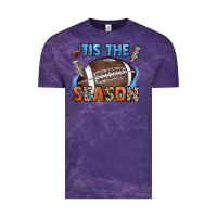 Cloud Purple Tis the season lightning bolt Vintage Tee - HowdyJamesFarm