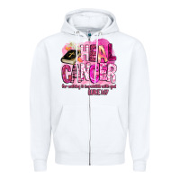 Heal Cancer For Nothing Is Impossible With God Zipper Hoodie | Teevron