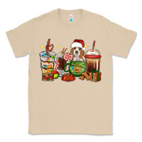 Mushroom Christmas coffee cups with Beagle Classic Tee - RanaPortraitStore