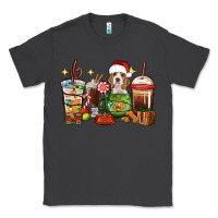 Smoke Christmas coffee cups with Beagle Classic Tee - RanaPortraitStore