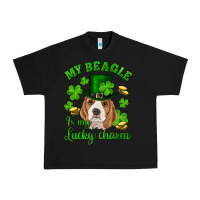 Black st.patricks day my beagle is my lucky charm Urban Heavy Tee - RanaPortraitStore